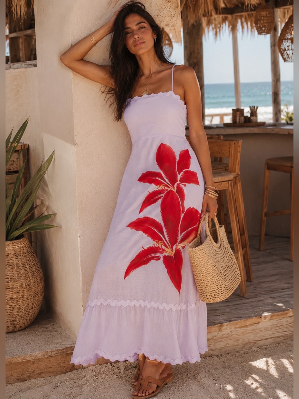 Scarlet Shores Maxi